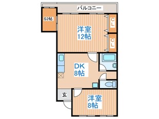 五橋ビルの物件間取画像